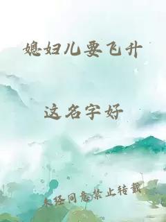 媳妇儿要飞升